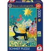 Image de Rosina Wachtmeister: Chat dans la mer de fleurs, Puzzle