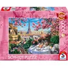 Image de Puzzle - SCHMIDT SPIELE - Petit-déjeuner à Paris - 1000 pièces - Dès 12 ans