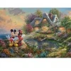 Image de Schmidt Spiele Thomas Kinkade, Disney-Sweethearts Mickey & Minnie
