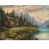 Image de Schmidt Spiele Thomas Kinkade - Sortie de la Fête des Pères