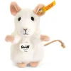 Image de Steiff - Souris Pilla - Blanc - 10 cm