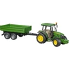 Image de John Deere 5115M avec remorque, Modèle réduit de voiture