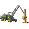 Image de Abatteuse John Deere 1270G avec 1 tronc d''arbre, Modèle réduit de voiture