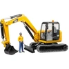 Image de Mini-excavateur Cat avec ouvrier, Modèle réduit de voiture