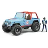Image de bruder 02541 - Jeep Cross Country Racer bleu avec pilote de course, véhicule tout-terrain, voiture, véhicule tout-terrain