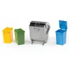 Image de BRUDER 4001702026073 Coffre à jouets pour jardin Multicolore
