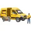 Image de MB Sprinter DHL avec chauffeur, Modèle réduit de voiture