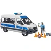 Image de Fourgon de police Mercedes-Benz Sprinter avec éclairage et sonorisation, Modèle réduit de voiture