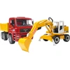 Image de Camion-benne MAN TGA avec grue Liebherr, Modèle réduit de voiture