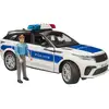 Image de Véhicule de police Range Rover Velar avec agent de police, lumières et sons, Modèle réduit de voiture