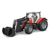 Image de bruder 03047 - Massey Ferguson 7624 avec chargeur frontal - 1:16 Véhicules, Agriculture, Bulldog, Tracteurs, Jouets à partir de 3 ans