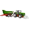 Image de Tracteur Roadmax avec chargeur frontal et remorque, Jeu véhicule
