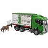 Image de Scania Super 560R Remorque à bestiaux avec 1 vache, Modèle réduit de voiture