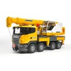 Image de Bruder - 3570 - Véhicule Miniature - Camion Scania avec Grue Liebherr Intégrée