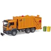 Image de bruder Man TGS 03760 Camion à ordures avec 2 poubelles - Véhicules 1:16 - Jouet de voiture à ordures