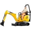 Image de Mini Pelle JCB 8010 CTS, Modèle réduit de voiture