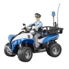 Image de Quad police avec figurine policière et accessoires, Modèle réduit de voiture