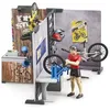 Image de bruder 63120 - Boutique de vélo bworld avec vélo de course, VTT, atelier, équipement, outils, comptoir de vente