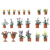 Image de Hornby France - Busch - 1209 - Circuit - Train - Set de pots avec fleurs