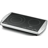 Image de CT 3403/TC plaque Noir, Acier inoxydable Comptoir Céramique 2 zone(s), Plaque chauffante