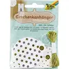 Image de 12 étiquettes cadeaux or argent + ficelle