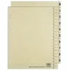 Image de ELBA intercalaires, chamois, 240 x 300 mm, en carton dur,