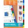 Image de Elba Intercalaires 400013907 en plastique Strong Line, 1 10, 10 pièces, A4, PP avec beschriftbarem Couverture, indéchirable, 5 couleurs avec perforés