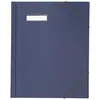Image de ELBA chemise courrier A4 en PVC, avec élastiques, bleu