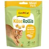 Image de GimCat Rollis, friandises au fromage - Snack pour chats sans céréales et riche en vitamines au véritable fromage à pâte dure - Lot de 6 (6 à 140 g)