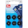 Image de Prym Sew-on Snap Fasteners Brass Black 15 mm