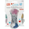Image de Prym Love Jersey Attaches en laiton 8 mm, Taille unique, Brass