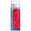 Image de Prym Boutons Poussoir, Plastique, Rouge Clair, 12,4 mm, Set de 30 Pièces PRYM_393101-1