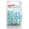Image de Prym PRYM_393502-1 Love Color Snaps Fasteners Mini Mint 36 pcs, One Size'