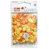 Image de Prym 393602 Boutons pression « Color Snaps Mini » optique couture, Prym Love, jaune