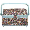 Image de Prym "16432PTA01 et Panier Couture, Coton, Bleu Marine/Multicolore, Petit