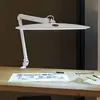 Image de Lampe à pince LED MAULwork, blanche, hauteur 50 cm, à intensité variable