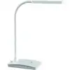 Image de Lampe de bureau métal/blanc mat H.max.360mm avec pied