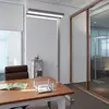 Image de Lampe à poser LED MAULjuvis, argent, 120 cm à intensité variable, pied à pince