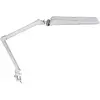 Image de MAUL lampe LED MAULcraft duo | Lampe à pince à intensité variable de 6.500 Kelvin | Lampe bureau avec tête d'éclairage flexible | 90 LED intégrées | Lampe LED pour bureau | Blanc