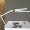 Image de Lampe à pince LED MAULcraft duo, blanche, 52 cm, à 2 lampes, à intensité