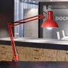 Image de Lampe à pince MAULstudy, rouge, hauteur 44 cm, métal