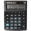 Image de Maul Calculatrice de Poche MC 10, Calculatrice avec Grand Affichage Incliné à 10 Chiffres, Calculatrice de Bureau Professionnelle pour Le Bureau, la Maison et l'École, 13, 7 x 10, 3 cm, Noir