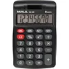 Image de Maul Calculatrice de Poche MJ 450, Calculatrice avec Grand Affichage à 8 Chiffres, Fonctions Standard pour Le Bureau et l'École, Alimentation Solaire et à Pile, Noir