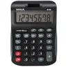 Image de Maul Calculatrice de Bureau MJ 550, Calculatrice avec Grand Affichage à 8 Chiffres, Fonctions Standard pour Le Bureau et l'École, Alimentation Solaire et à Pile, Noir