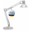 Image de MAUL Lampe de bureau MAULstudy argent bras double stable E27