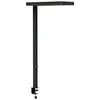 Image de Lampe LED MAULjaval à intensité variable - Lampe de bureau innovante avec pied de serrage pour bureau - Économie d'énergie et confortable avec pince de table de température de couleur 4000 K - Noir