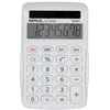 Image de Maul Calculatrice Eco MJ 455 | Calculatrice Solaire avec écran à 8 Chiffres | Calculatrice Durable en Plastique recyclé | Fonctions Standard pour Le Bureau, l'école | Récompense Blue Engel | Blanc