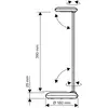 Image de Lampe de bureau LED MAULstudy, couleur argent, 49 cm, E27