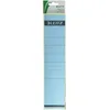 Image de Leitz Étiquettes Self Adhesive pour Classeurs à Levier Couverture Papier et Dos 80 mm, Large, Long, 61,5 x 285 mm, Papier, 16400035, Bleu, Lot de 10 Étiquettes