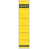 Image de Leitz Étiquettes Self Adhesive pour Classeurs à Levier Couverture Papier et Dos 50 mm, Étroit, Court, 39 x 192 mm, Papier, 16430015, Jaune, Lot de 10 Étiquettes